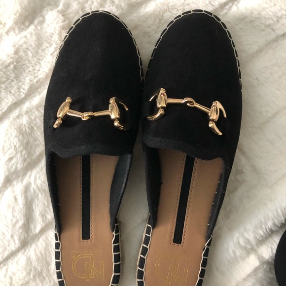 Black espadrille mule - Picture 2 of 3